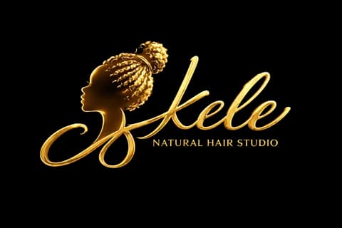 Skele Natural Hair Studio Logo